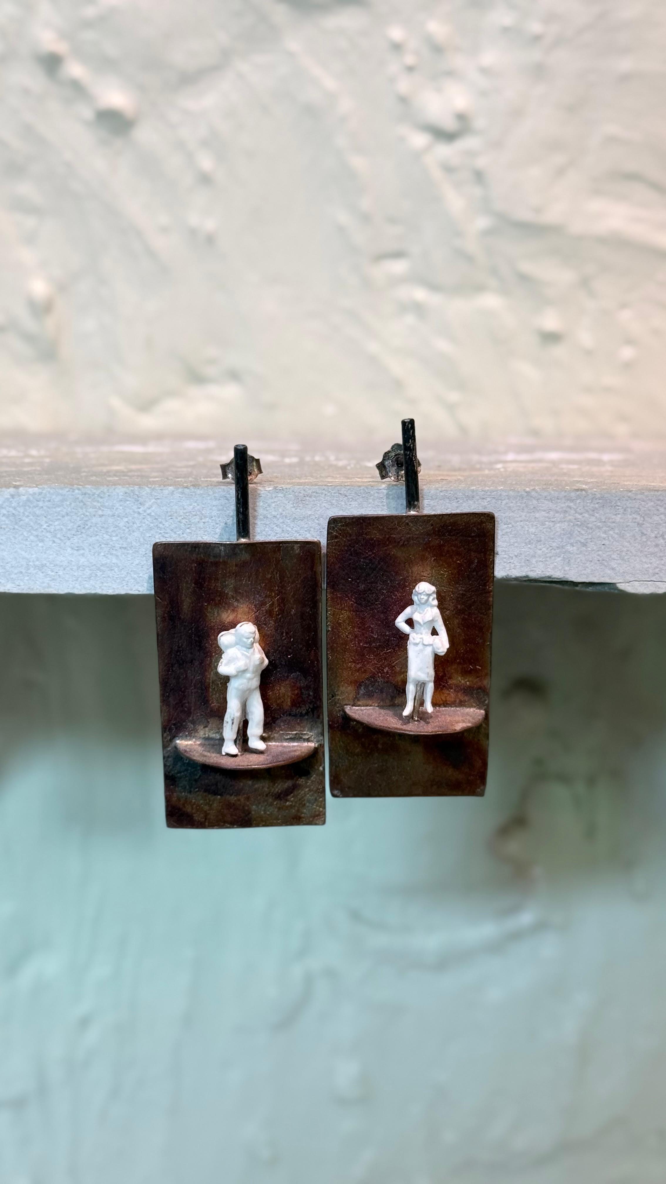 Lifestyle Statue Earrings